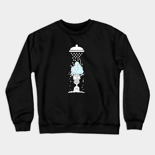 Shower Crewneck Sweatshirt by 3Alex